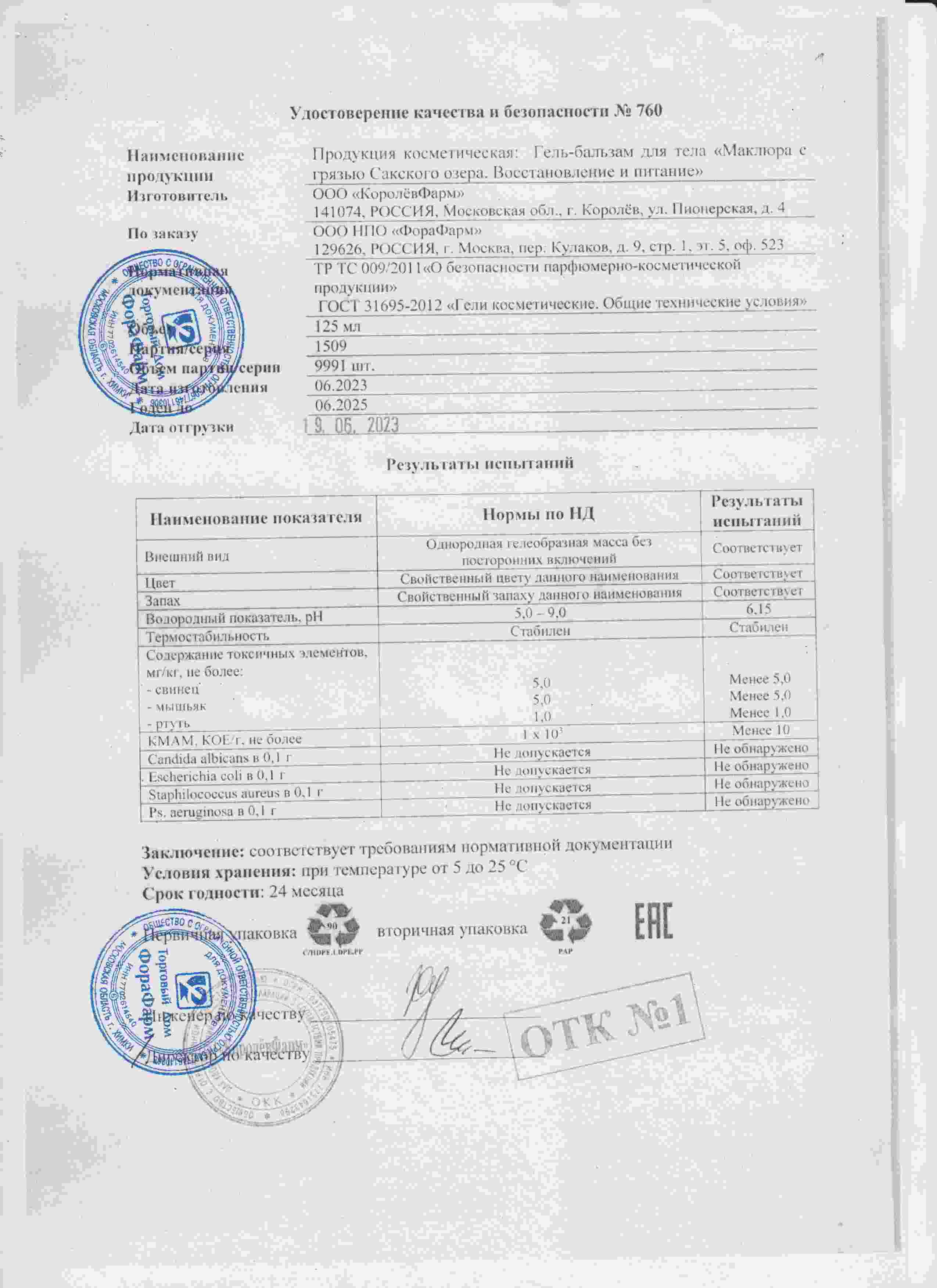 Паспорт №062023
